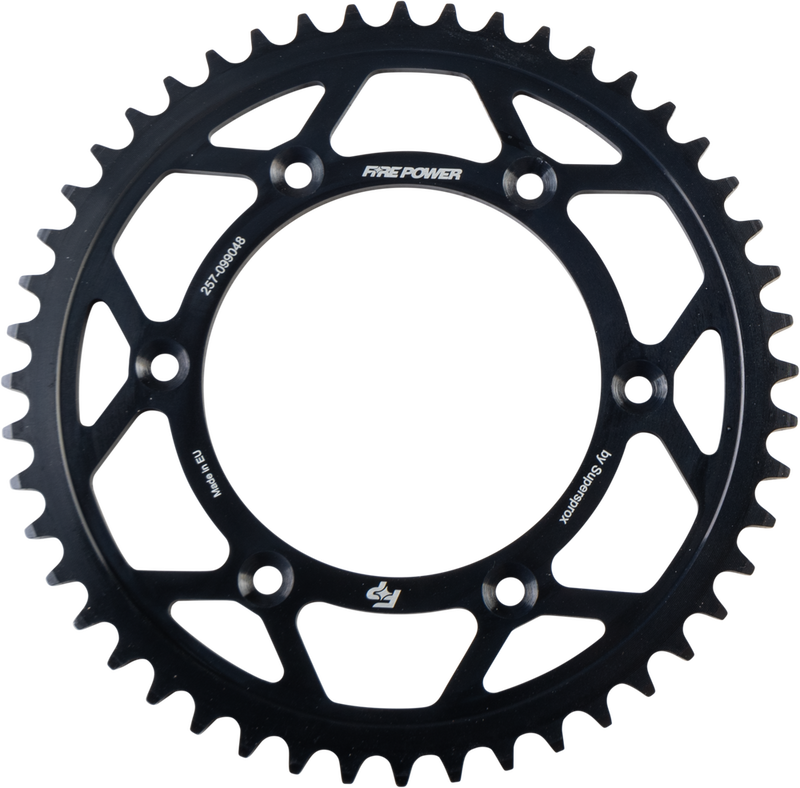 Fire Power 257-099048 FPS-990-48-BLK REAR SPROCKET STEEL 48T BLK