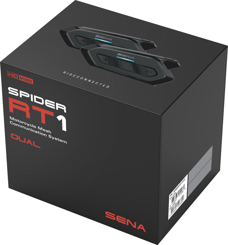 Sena 843-02076 SPIDER-RT1-01D SPIDER RT1 MESH COMMUNICATION SYSTEM DUAL 3 BUTTON
