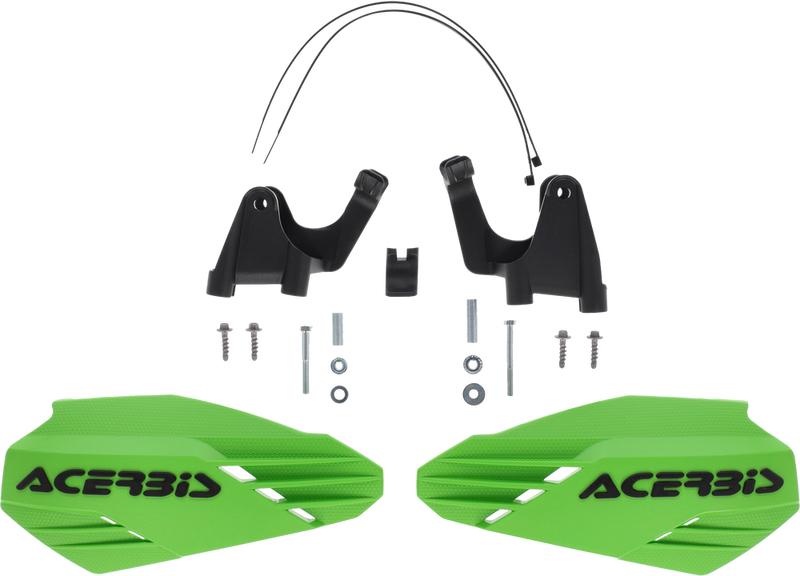 Acerbis K-Linear Handguard Green Black - 2986241089 Kawasaki KX 450 2024-2025