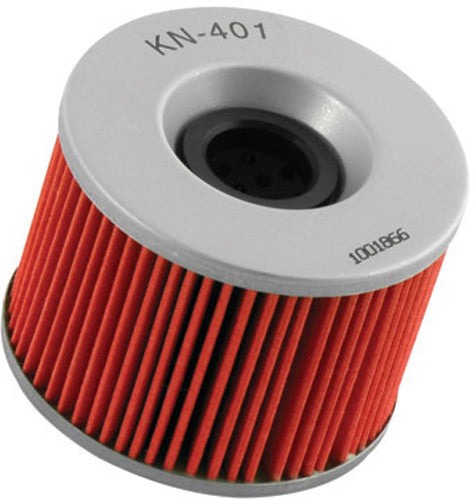 K & N OIL Filter - KN-401 For Kawasaki Motorcycles 1974-2012 | Honda Motorcycles 1970-1987 | Yamaha Motorcycles 1984-1995