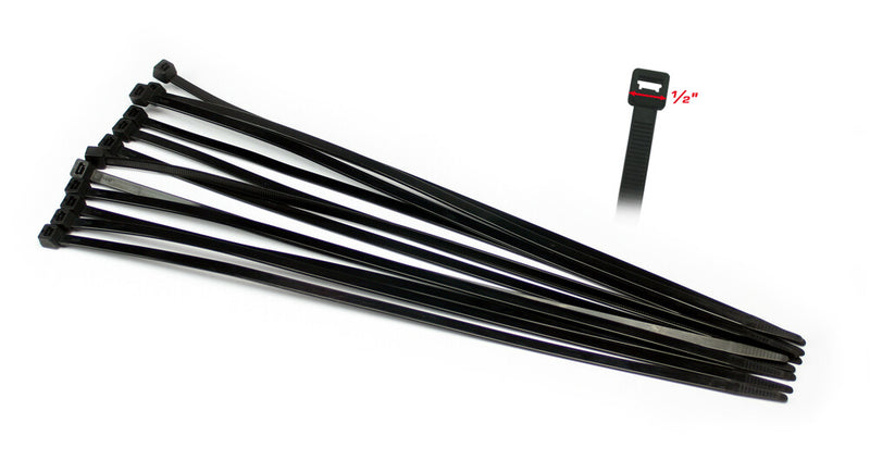 Cycra 714-1919 1CYC-6100-12 REPLACEMENT ZIP TIES SPEED ARMOR SKID PLATE BLACK