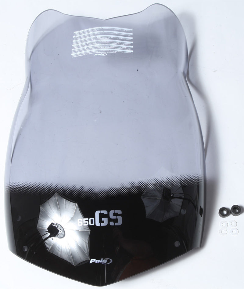 Puig Hi-Tech Parts Windscreen Touring Smoke - 2015H BMW F650GS / G650GS 2004-2007