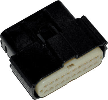 Namz Custom Cycle 850-08318 NM-33472-2001 MLX 20-PIN FEM CONNECTOR BLACK 07-UP HD# 72500-07BK