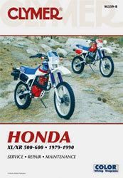 Clymer 27-M339 CM3398 REPAIR MANUAL HON XL/XR 500-600