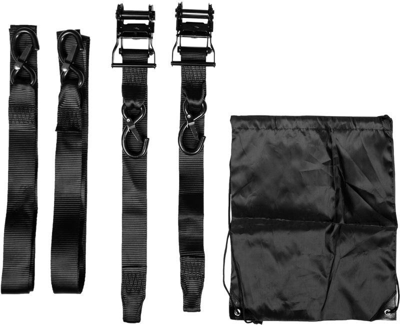 Fire Power 29-13091 29-13091 2" X 8' RATCHET SOFT TIE-DOWN BLACK 2/PK