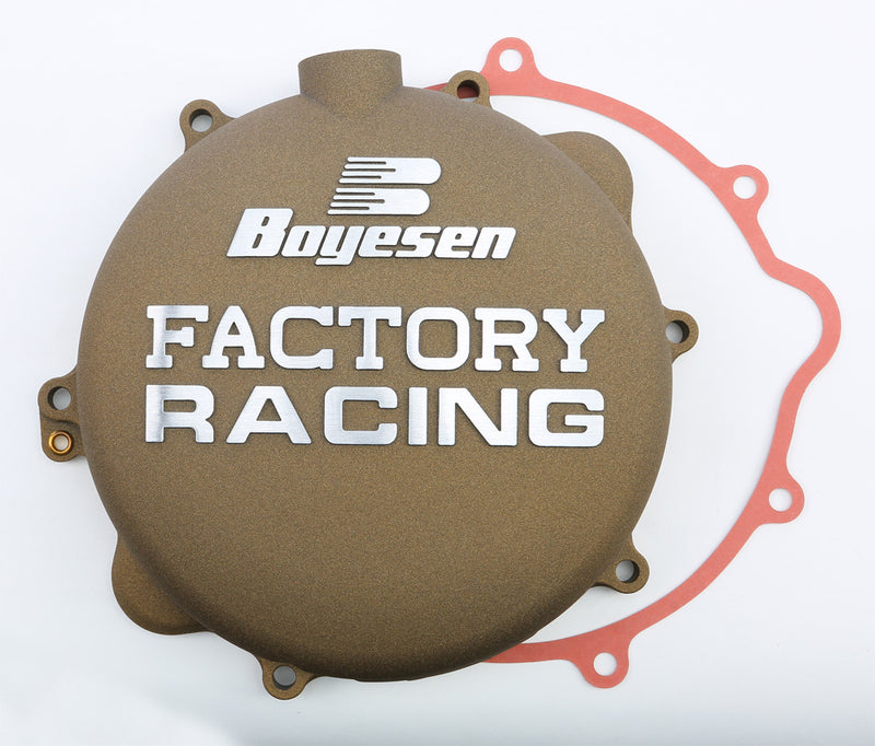 Boyesen Factory Racing Clutch Cover Magnesium - CC-42M KTM Dirt Bikes 2003-2012