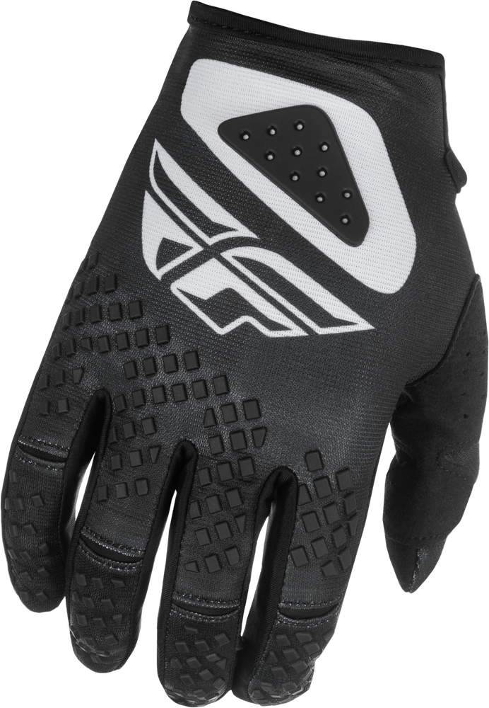 Fly Racing 378-4113X 378-4113X KINETIC SYM GLOVES BLACK/WHITE 3X