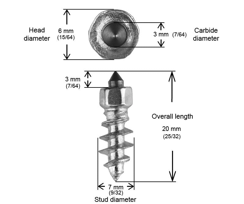 Igrip ST-18150R ST-18150R 18MM STANDARD SCREW STUDS QTY 150