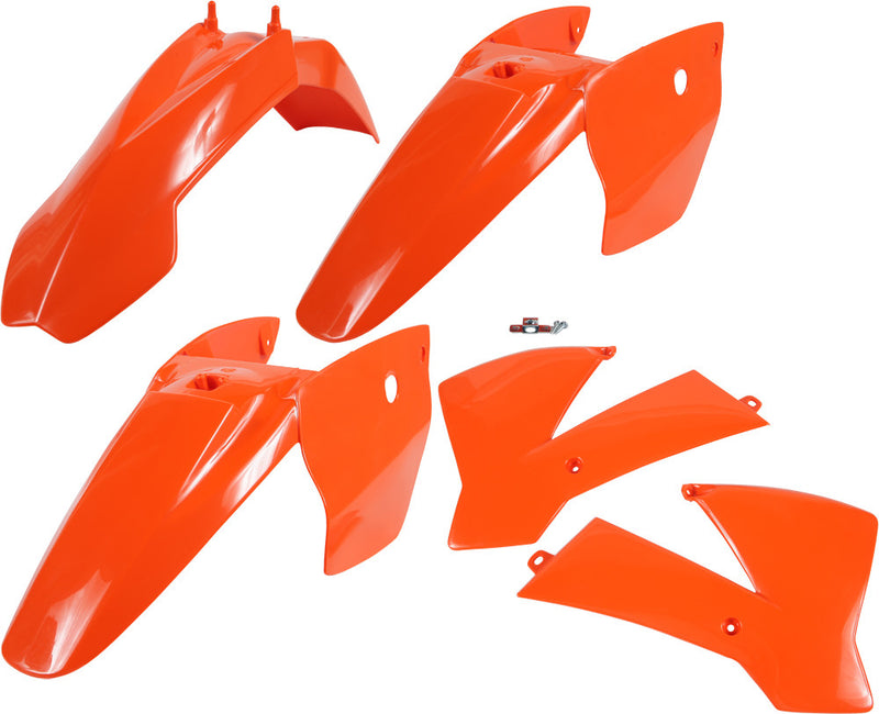 Acerbis Plastic Kit Orange - 2041180206 KTM SX 65 2002-2008