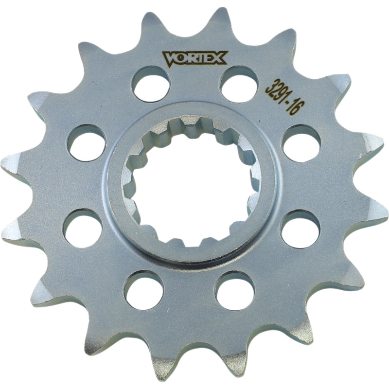 VORTEX 1212-1141 3291-16 Steel Countershaft Sprocket Front Sprocket - 16 Tooth