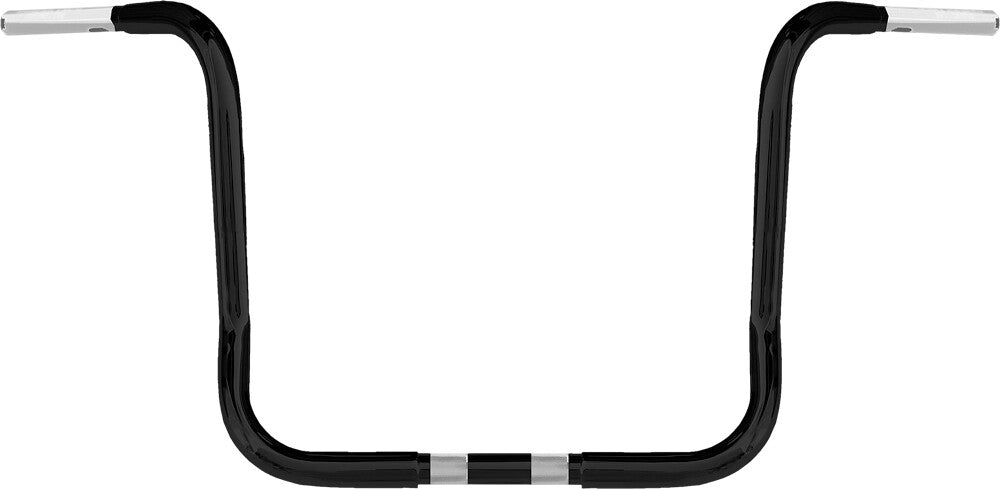 Wild 1 830-0578NB WO578NCB CHUBBY 10" BAGGER APE HANGER BLACK FLHX `24-25