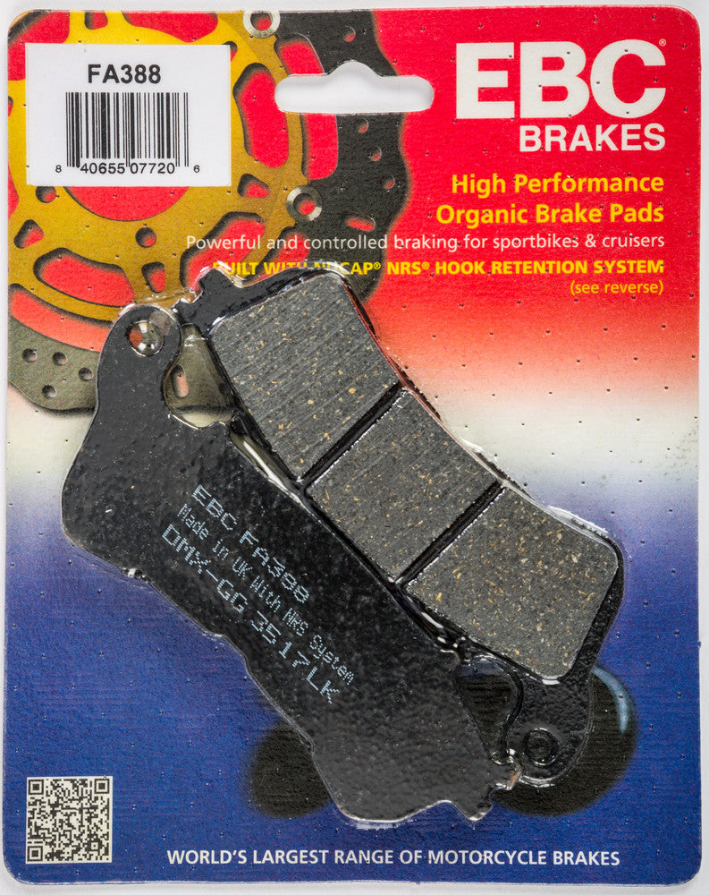 EBC Brake Pads - FA388 Honda NC700XD / NC700X 2012-2017