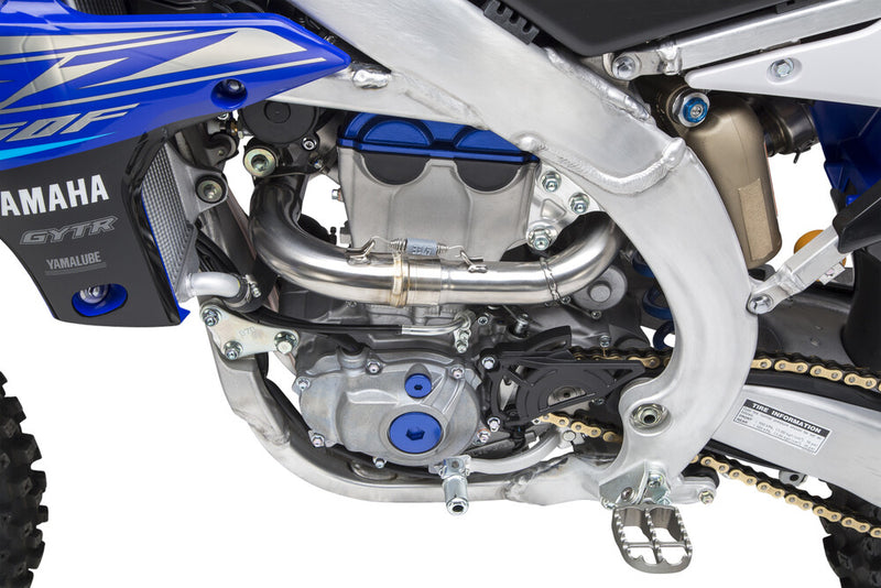 Yoshimura RS-12 HDR Canister END CAP Exhaust System SS-AL-CF - 231020S320 Yamaha YZ 250 2019-2024