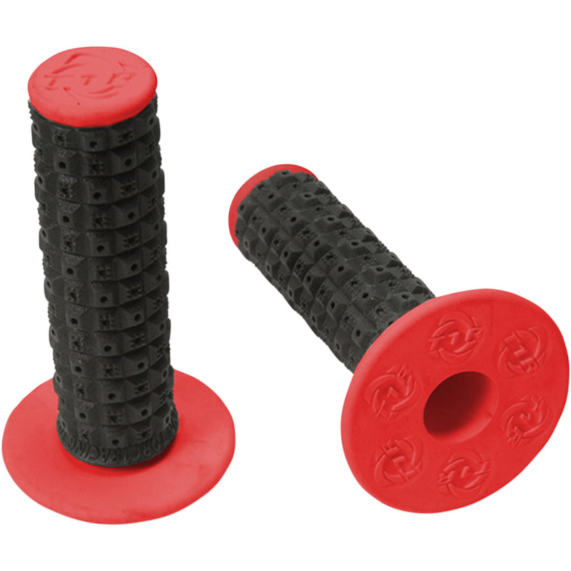 TORC1 0630-2436 2000-0204 Enduro Dual Grips Grips - Enduro - Dual - MX - Black/Red