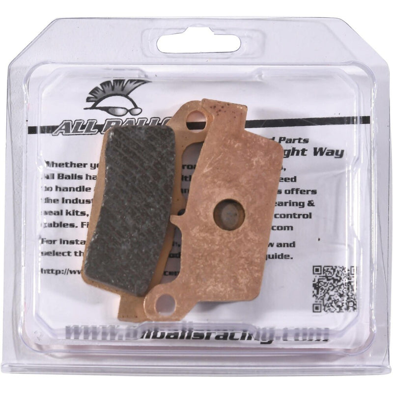 All Balls Brake PAD Kit Sintered - 18-8062 Yamaha Dirt Bikes 1998-2002