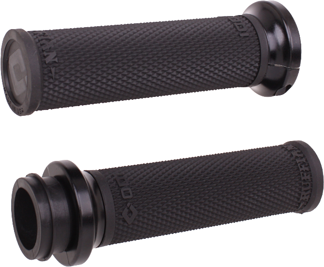 Odi 206-40121 V30ITWB-B RUFIAN GRIPS INDIAN TBW 1" BLACK/BLACK
