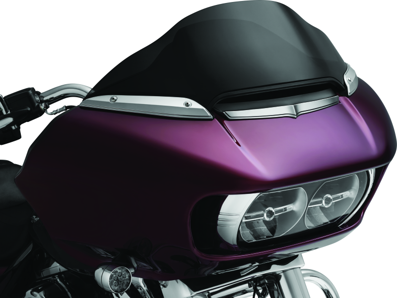 Kuryakyn 2632 Windshield Side Trims Chrome - User 1