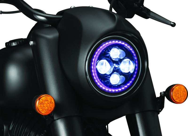 Kuryakyn 2469 Orbit Headlight Adapter Black - User 1