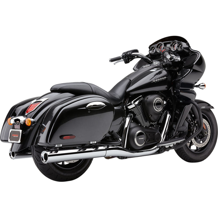 COBRA 1811-3058 4230 4" Slip-On Mufflers Mufflers - Billet Tip - VN1700