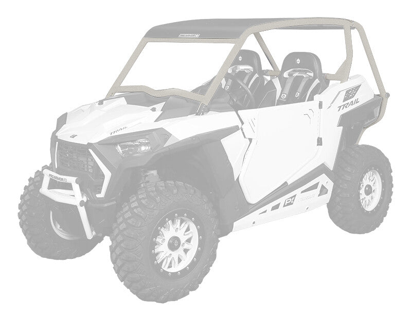 Pro Armor Loco Cage With NO Intrusion Turbo Silver - P2116C020TS Polaris RZR 2021-2022