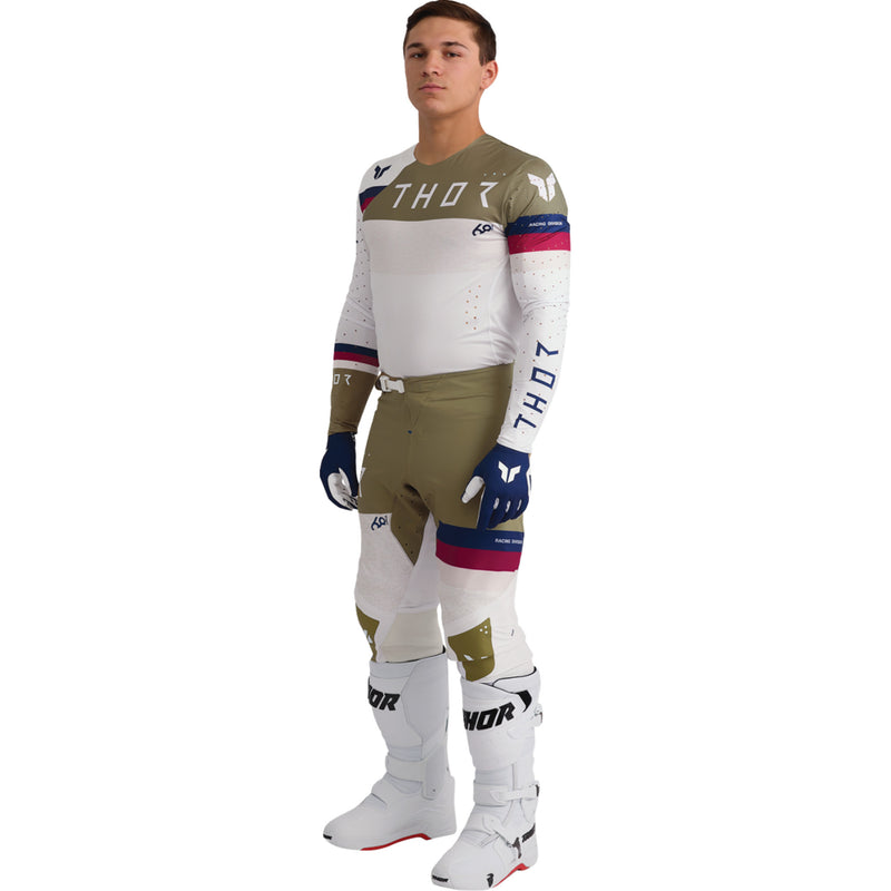 THOR Sportmode League Jersey White/Copper