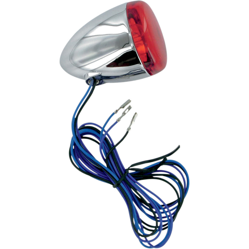 CHRIS PRODUCTS 8501R 8501R Custom Turn Signal Turn Signal - Chrome/Red