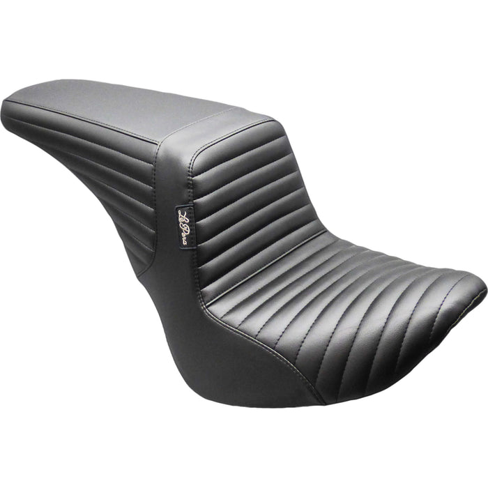 LE PERA 0802-1682 LYU-590PT Kickflip Upfront Seat Kickflip Up Front Seat - Pleated - Black - FL/FX '18-'25