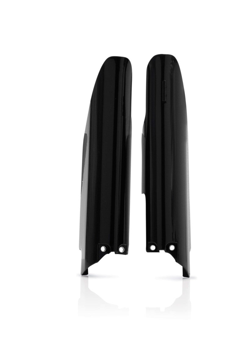 Acerbis 2113730001 07-18 Suzuki RM/RMZ250 RMZ450 Lower Fork Cover Set - Black - Photo - Primary