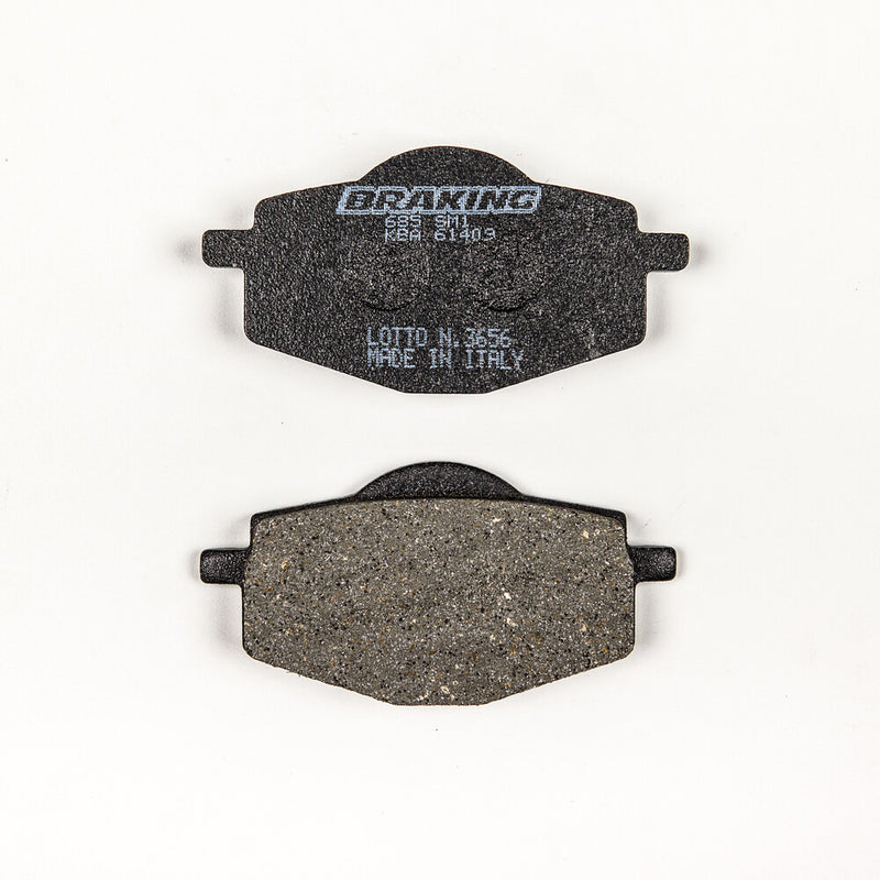 Braking 31-685S 685SM1 BRAKE PAD SET SEMI-METALLIC