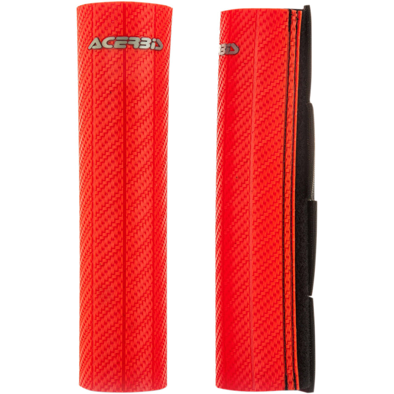 ACERBIS 0412-0393 2634050004 Fork Guards Fork Guard - Upper - Red