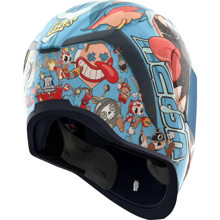 ICON 0101-17389 Airform™ 9 Lives MIPS® Helmet Airform™ Helmet - 9 Lives - MIPS® - Blue - 3XL
