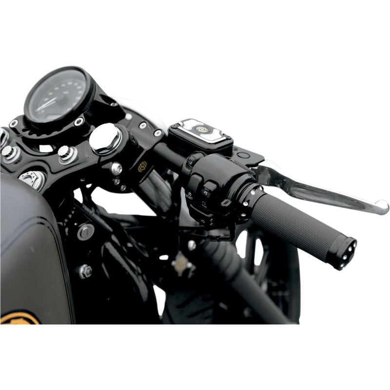 RSD 0601-1527 0208-2039-B 1" Clip-On Handlebar — 5° - XL - Black