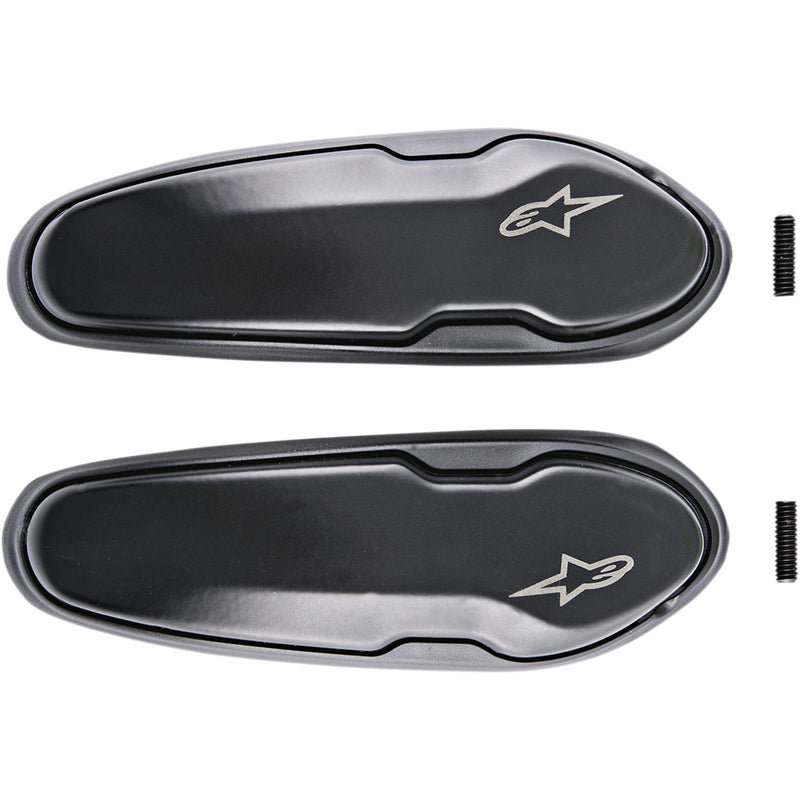 ALPINESTARS 3430-0740 25SL15 Replacement Boot Toe Sliders — Supertech R '15 Toe Sliders - Black