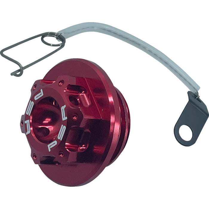 PSR 0950-0459 00-01313-24 Oil Filler Cap Kit Oil Cap Kit - Red - M27 x 3.0 - Yamaha