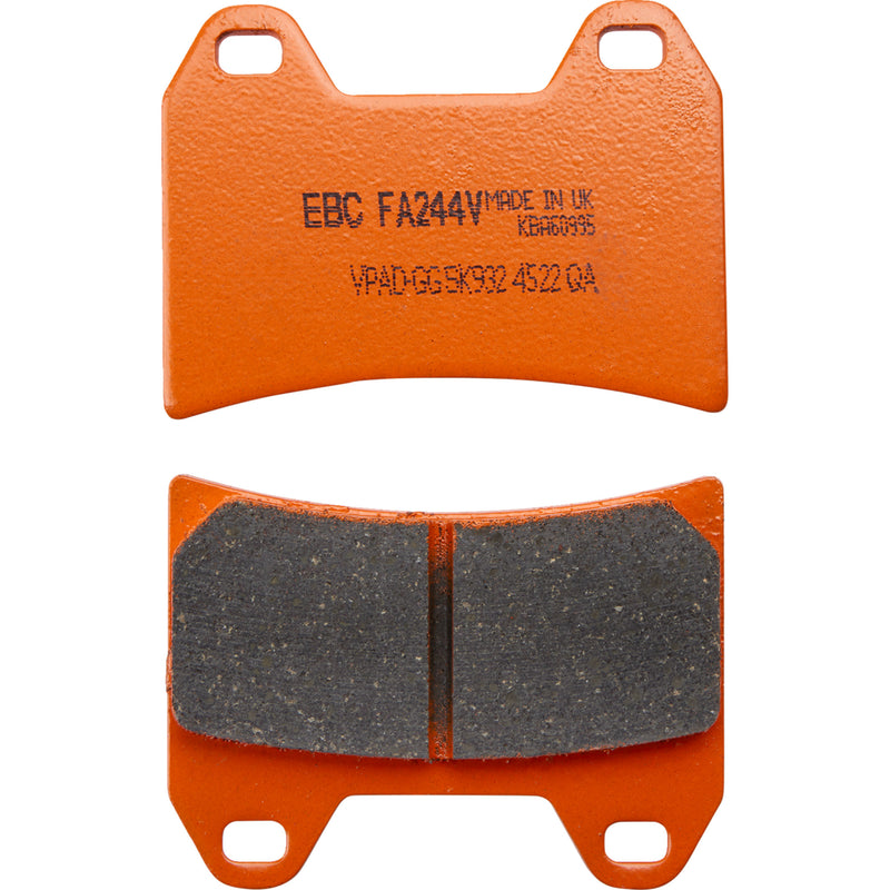 EBC Brake Pad - FA244V For Ducati Motorcycles 1989-2015 | Moto Guzzi Motorcycles 1996-2022 | Benelli Motorcycles 2004-2011 | BMW Motorcycles 2006-2023