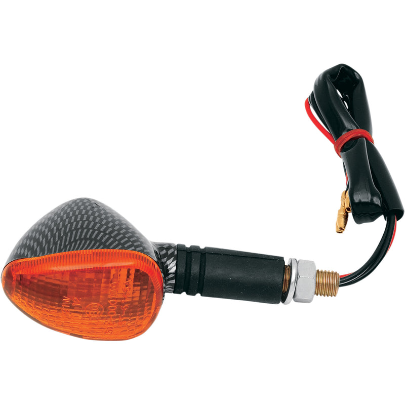 K&S TECHNOLOGIES 2040-0268 25-8410 Compact Flexible Marker Lights Marker Lights - Single Filament - Carbon/Amber