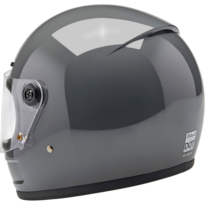 BILTWELL Gringo SV Helmet Gloss - Storm Gray