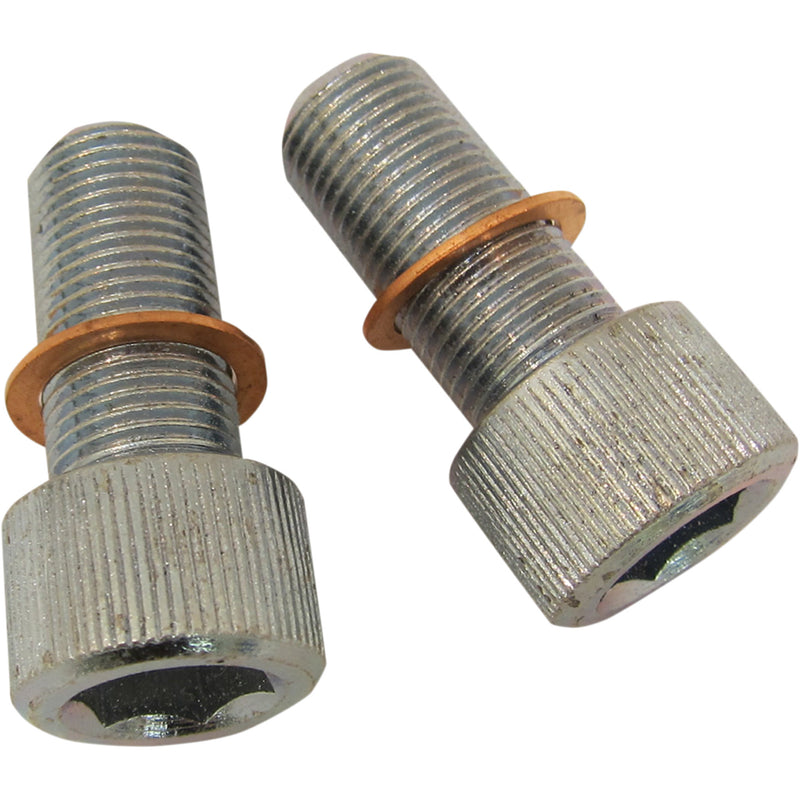 DRAG SPECIALTIES 2404-0547 Fork Tube Damper Mount Kit Screws with/Washers - Damper Tube