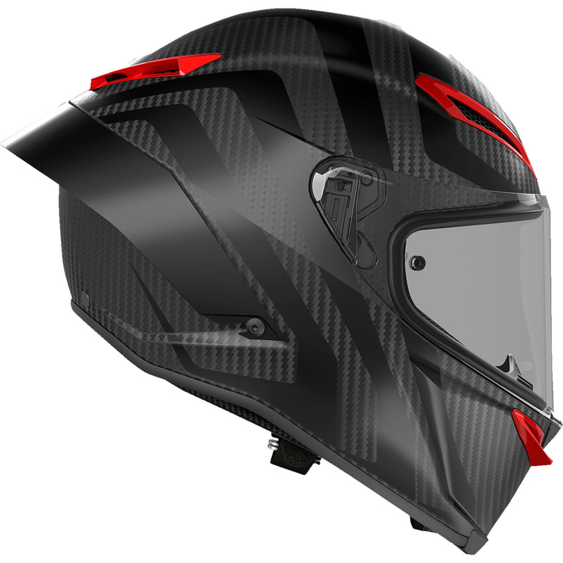 AGV Pista GP RR Intrepido Helmet - Matte Carbon/Black/Red