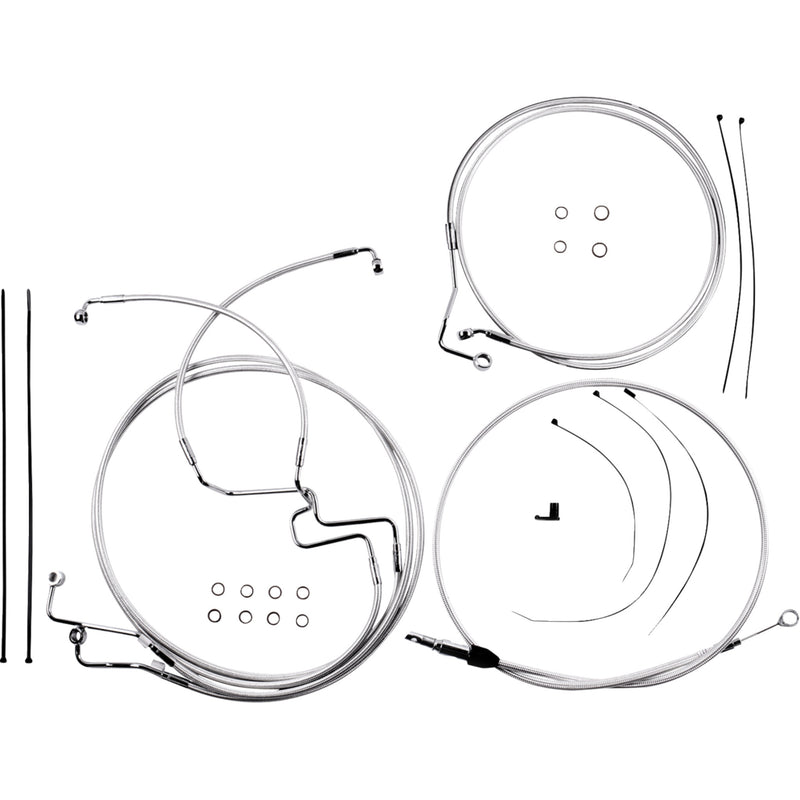 Magnum Shielding Cable Kit - 3871226 For Harley Road King 2021-2023