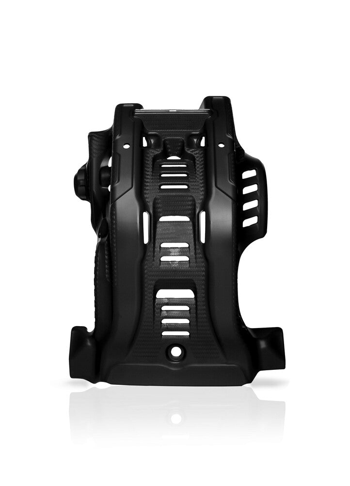 Acerbis Skid Plate Black White - 2791635229 KTM EXC-F 250 / EXC-F 350 / XCF 350 / XCF 450 2020-2023