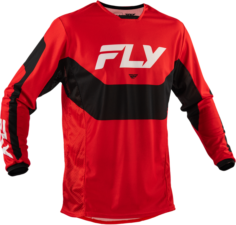 Fly Racing 380-312X 380-312X KINETIC MESH JERSEY RED/BLACK/WHITE XL