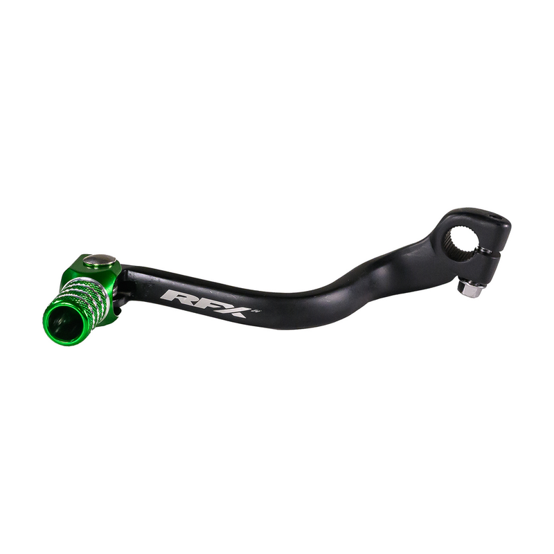 RFX Race Shift Lever Green - FXGP 20100 55GN Kawasaki KX 125 / KX 250 1994-2008