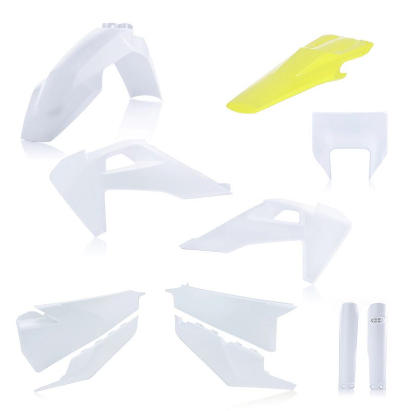 Acerbis Full Plastic Kit HUS Original - 2791537705 Husqvarna Dirt Bikes 2020-2023