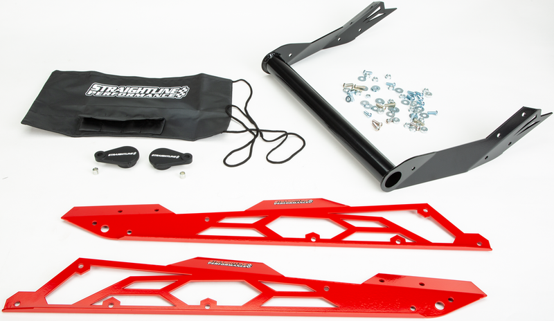 Straightline Performance Hide 'N' GO Rear Bumper S-D 146" RED - 183-234-RED Ski-Doo Snowmobiles 2018-2020
