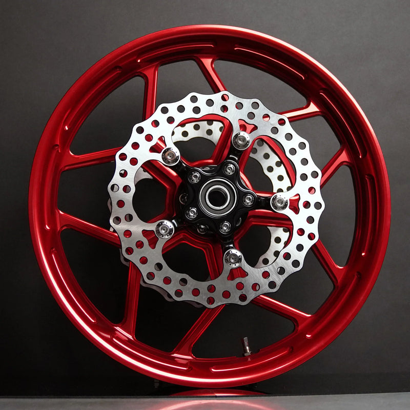ARLEN NESS 0210-0424 71-586 Speed 5 Forged Wheel-Red - 18x5.5