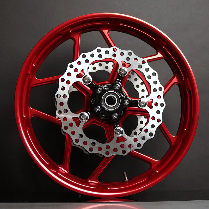 ARLEN NESS 0210-0425 71-587 Speed 5 Forged Wheel-Red - 19x3.25