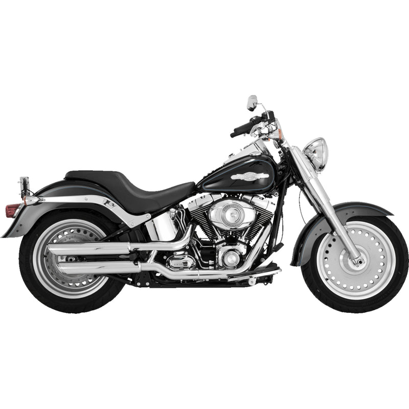 Vance & Hines Twin Slash Muffler - 16844 For Harley Softail 2007-2009