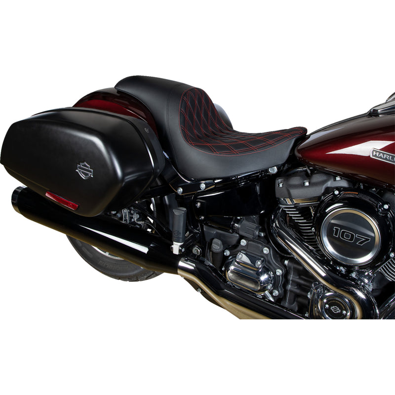 Drag Specialties Seats Predator Seat - 0802-1519 For Harley Softail 2018-2023