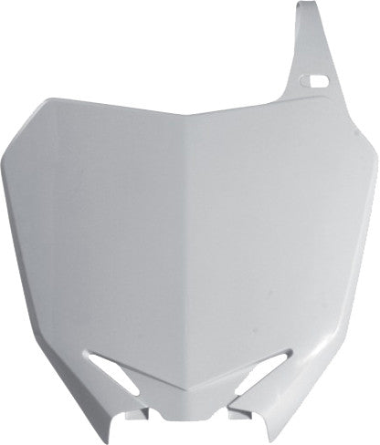 Acerbis Front Number Plate White - 2113630002 Suzuki RMZ 450 / RMZ 250 2008-2018